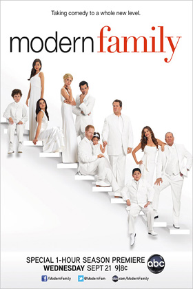 Modern Family season 3 DVD-poster