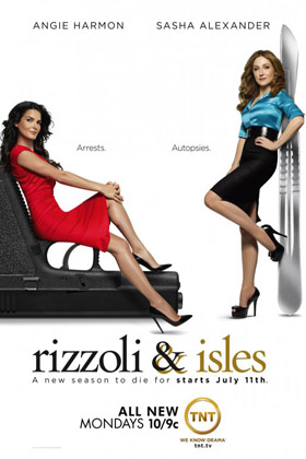 Rizzoli & Isles season 2 DVD poster