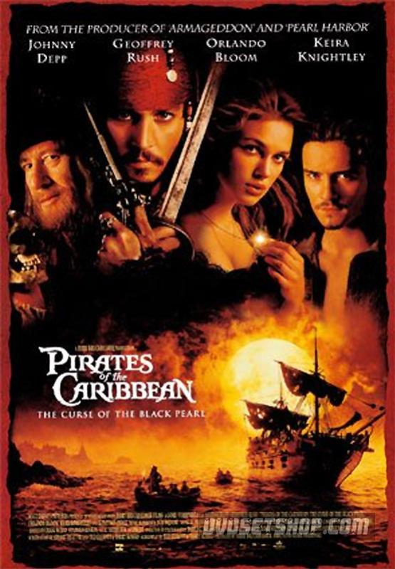 Pirates of the Caribbean: The Curse of the Black Pearl (2003) DVD