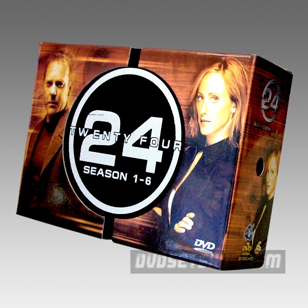 24 (Twenty-four) Seasons 1-6 DVD Boxset