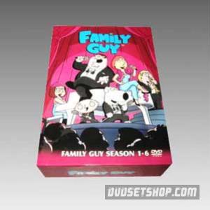 Family Guy Seasons 1-6 DVD Boxset