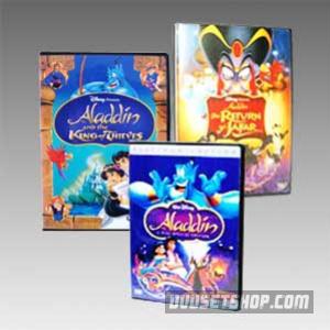 Christmas Sale - Aladdin 1&2&3 DVD Boxset(Disney)