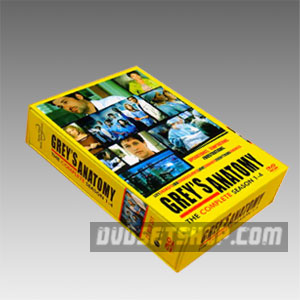 Grey's Anatomy Seasons 1-4 DVD Boxset