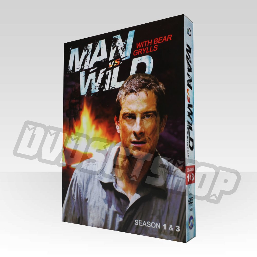 Man Vs Wild Seasons 1-3 DVD Boxset