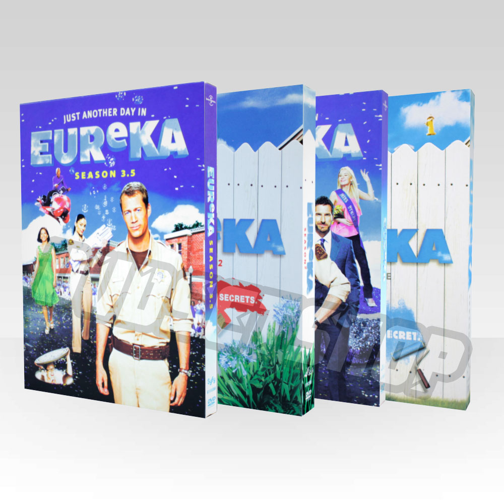 Eureka Seasons 1-4 DVD Boxset