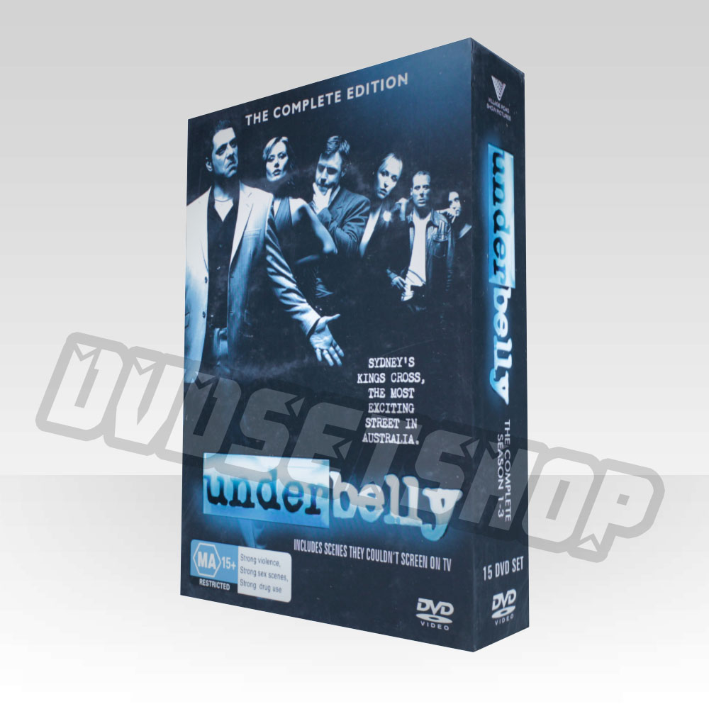 Underbelly Seasons 1-3 DVD Boxset