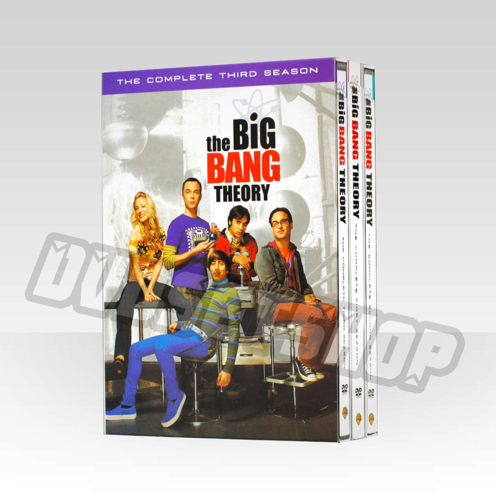 Big Bang Theory Seasons 1-3 DVD Boxset