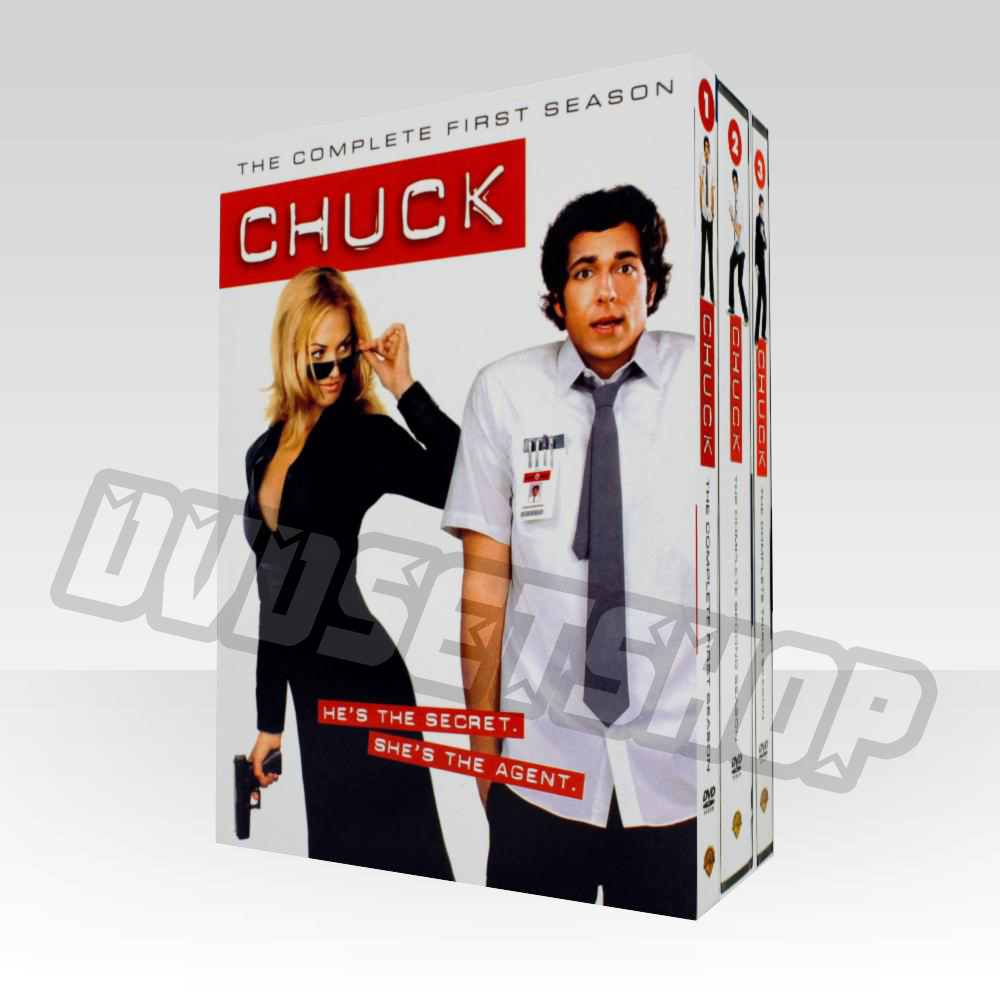 Chuck Seasons 1-3 DVD Boxset