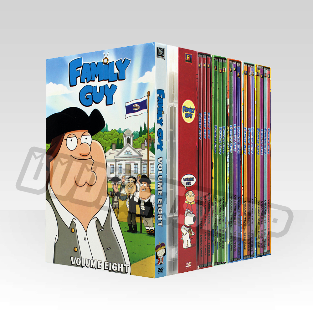 Family Guy Seasons 1-8 DVD Boxset