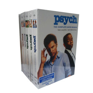 Psych Seasons 1-6 DVD Boxset