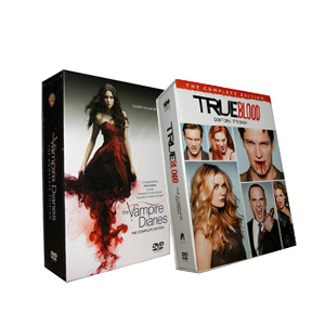 The Vampire Diaries Seasons 1-3 & True Blood Seasons 1-5 DVD Boxset
