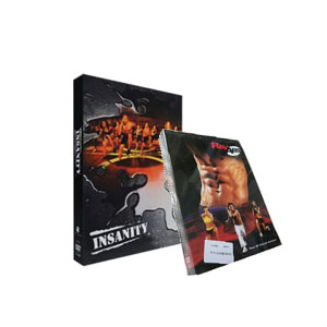 Insanity Workout is a 60 day total body & REV ABS Your 90-Day Ab Solution DVD Boxset