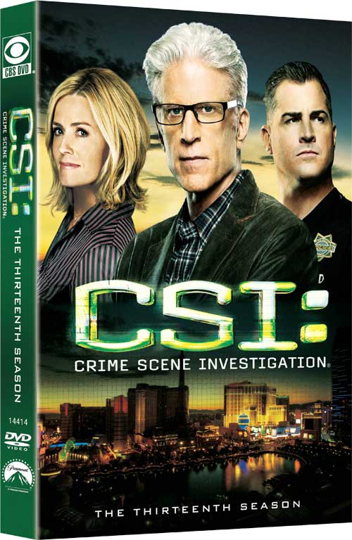 CSI Lasvegas Seasons 14 DVD Boxset