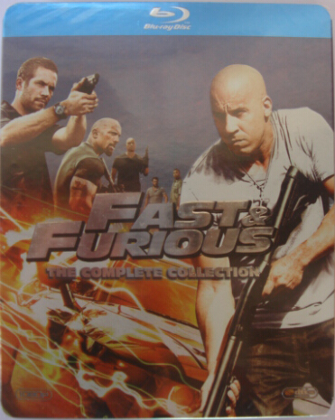 The Fast and the Furious Complete 1-5 DVD Boxset [Blu-ray]