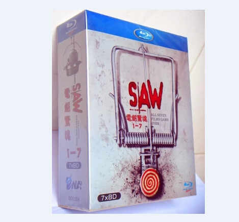 Saw Complete 1-7 DVD Boxset [Blu-ray]